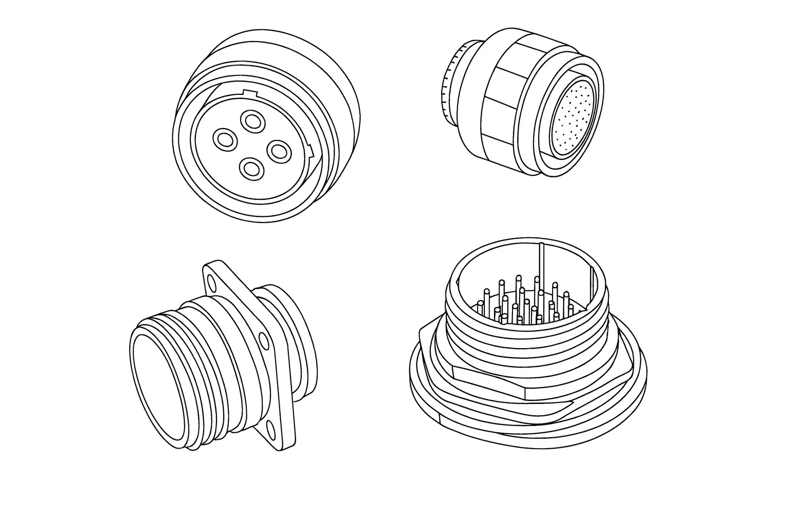 MIL-C-38999 Connector Gaskets