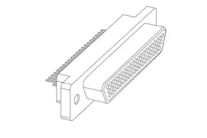 micro-d connector gasket