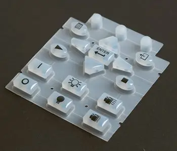 silicone rubber keypad emi shielding