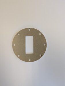 M83528/013 emi waveguide gasket | M83528 slash sizes | die cut gaskets