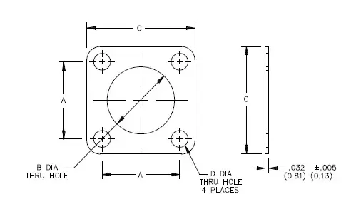 M83528 slash sizes | EMI Connector Gaskets | military connector gaskets