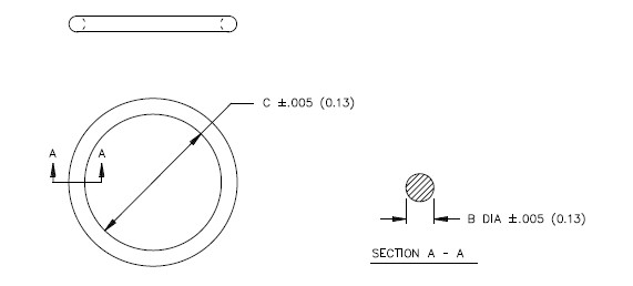 M83528/002 EMI O-Rings